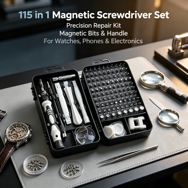 115-in-1 Precision Screwdriver - Electronic Repair Tutorial review and price