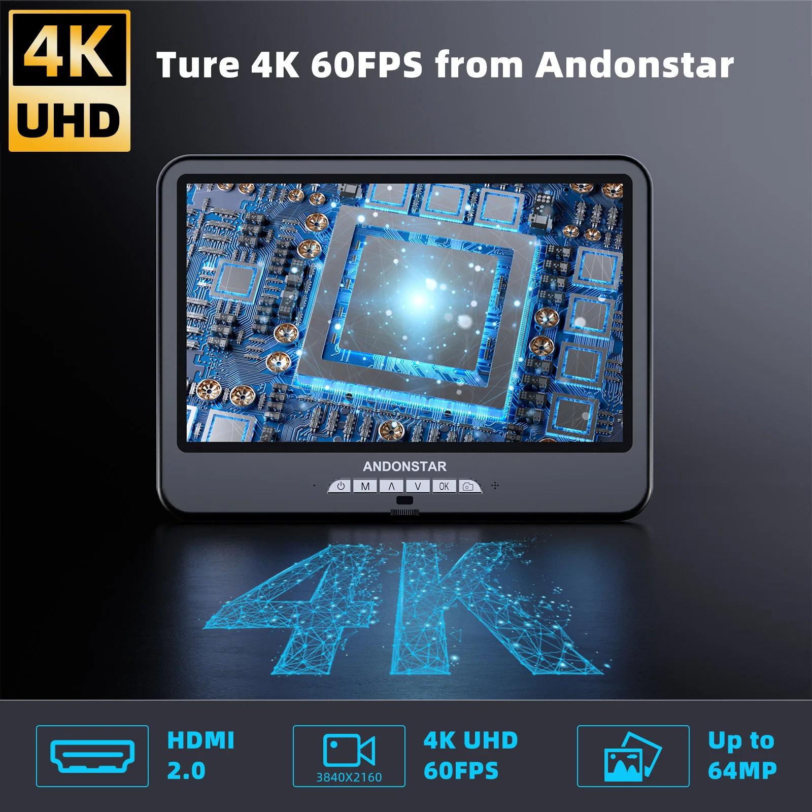 Andonstar AD210S-Pro 4K 60FPS  - Electronics Repair In Usa review and price