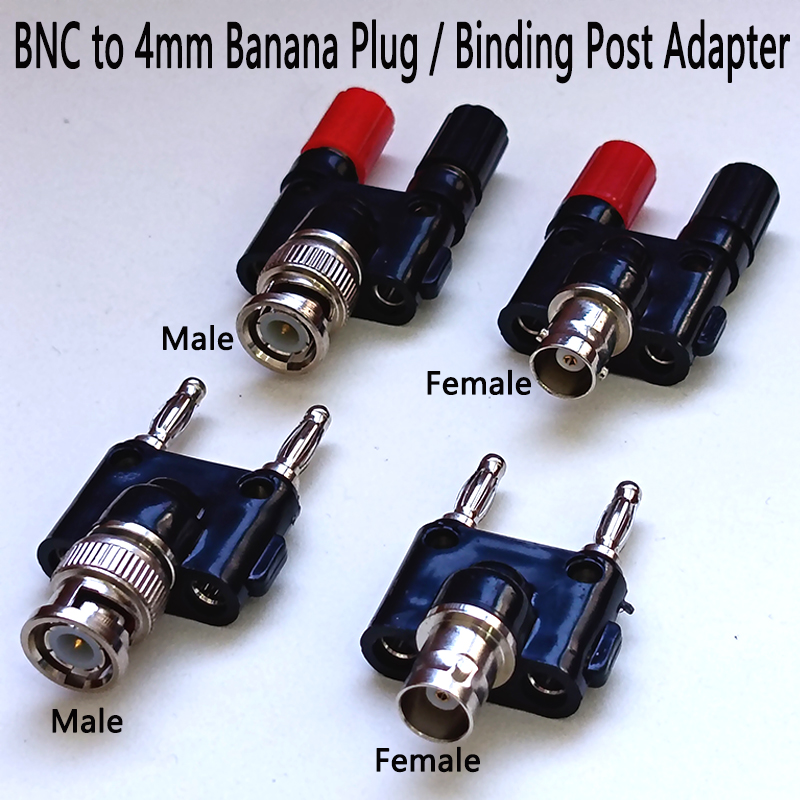 1PC BNC Male/Female to 4mm Dua - Electronics Repair Equipment review and price