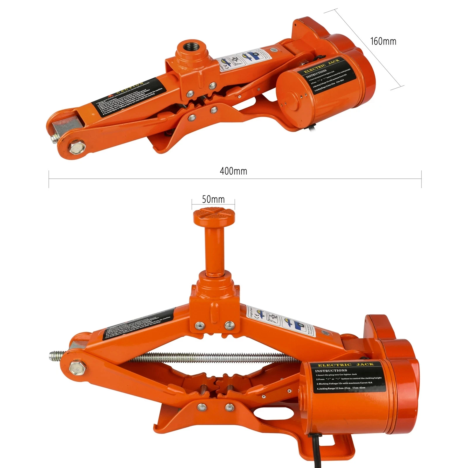 1 Set Portable DC 12V Car Jack - Electronics Repair Equipment review and price