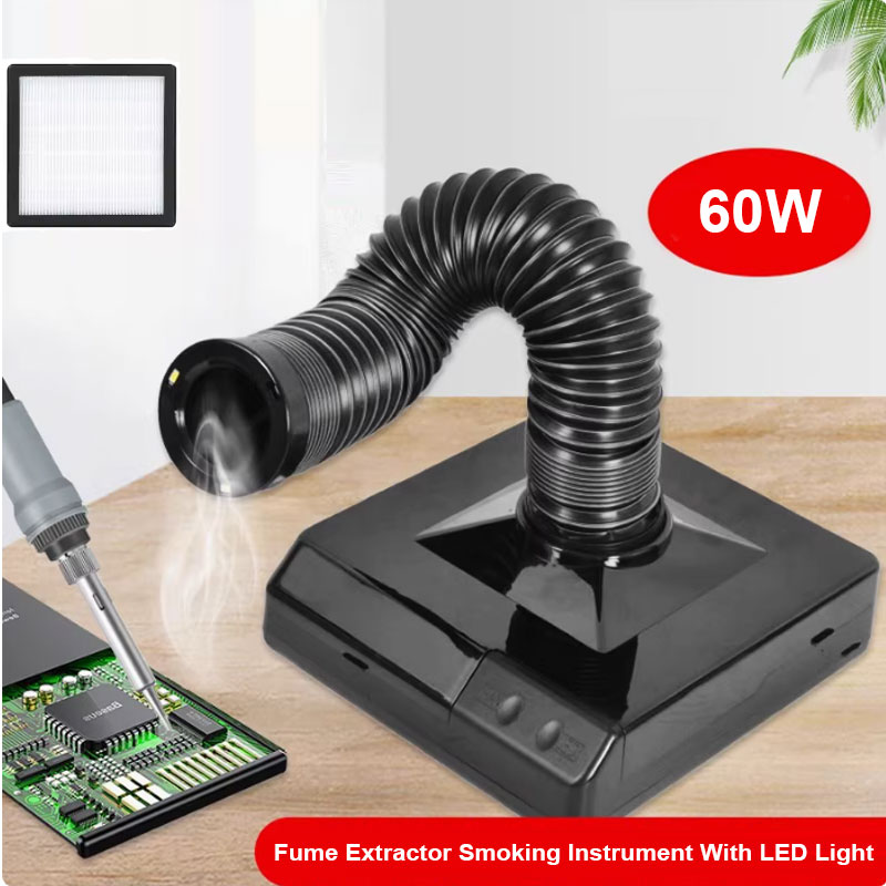 60W Soldering Iron Fume Extrac - Electronic Repair Tutorial review and price
