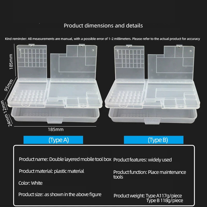 Double-layer Electronic Transp - Electronic Repair Tutorial review and price