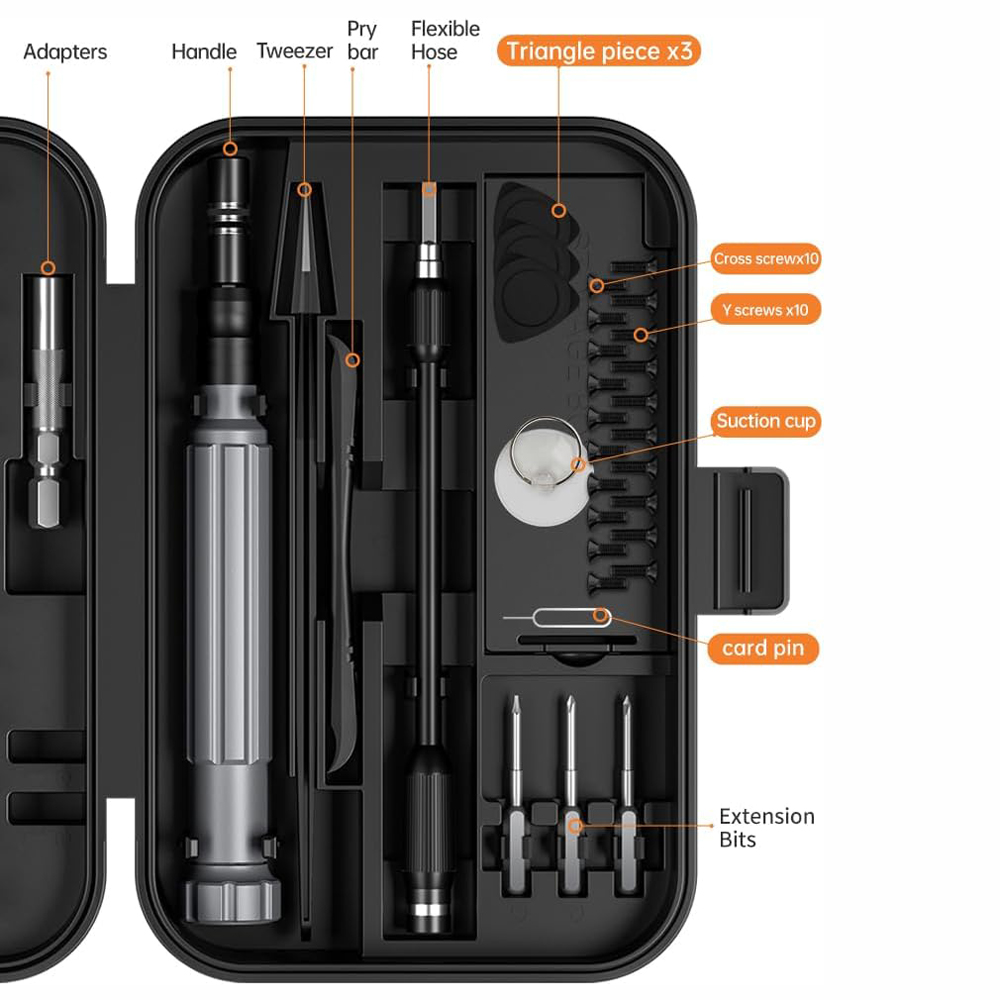 150 in 1 Precision Screwdriver - Electronic Repair Tutorial review and price